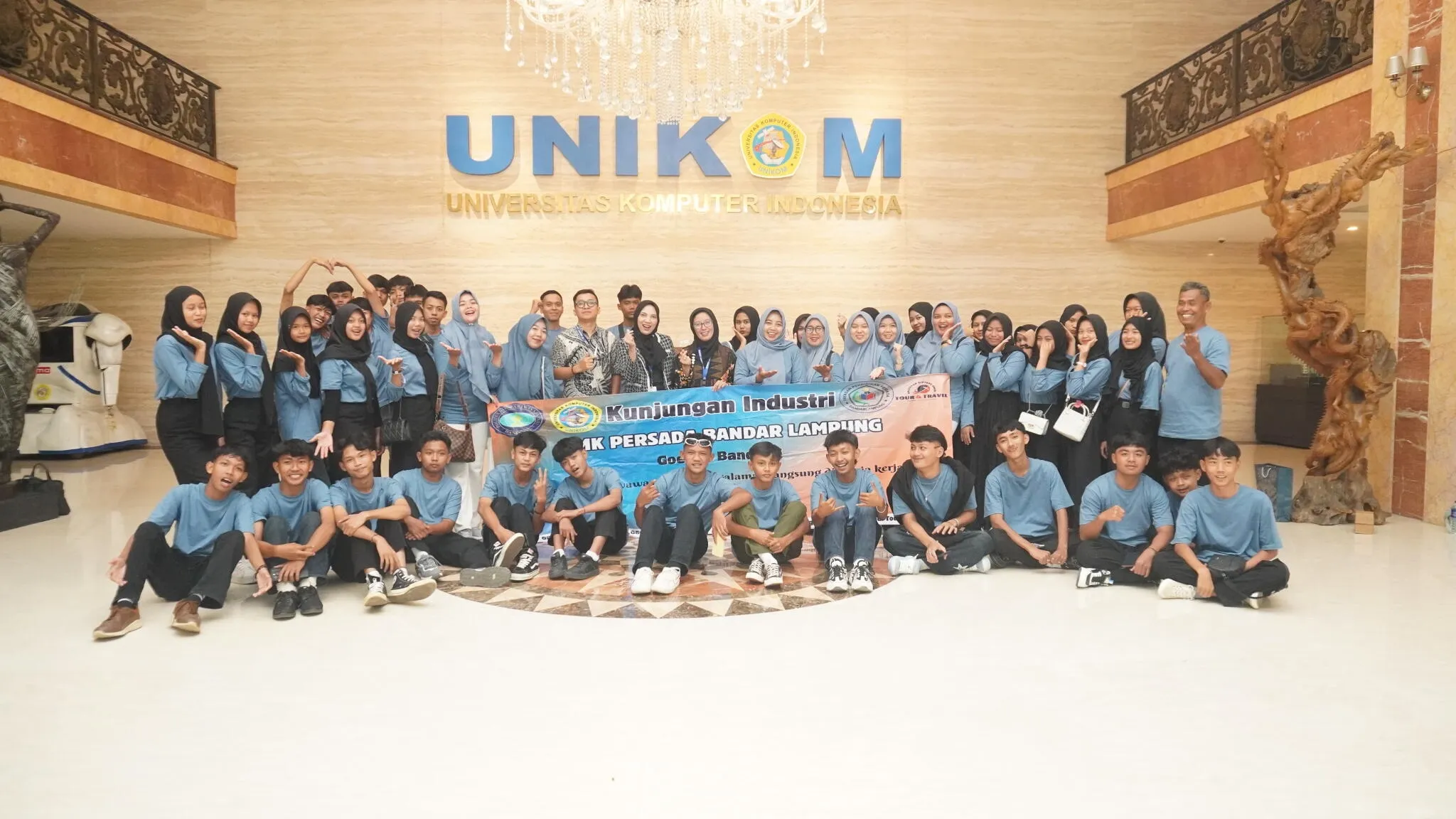 UNIKOM Sambut Kunjungan dari SMK Persada Bandar Lampung