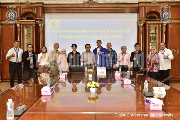 UNIKOM Lepas Mahasiswa Program Double Degree Ke Youngsan University Korea Selatan