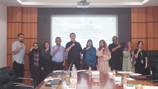 Magister Desain UNIKOM Gelar Focus Grup Discussion (FGD) Peninjauan Kurikulum Magister Desain Berbasis OBE