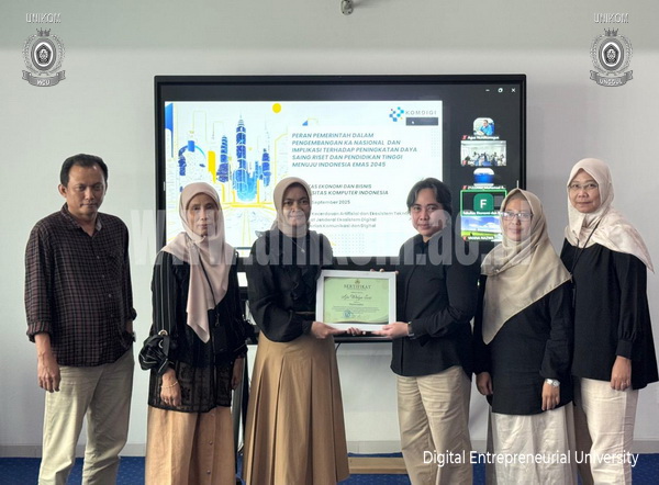 Bangun Ekosistem Akademik Berbasis AI, Fakultas Ekonomi dan Bisnis UNIKOM Gelar Diskusi Akademik Bersama Direktorat Kecerdasan Artificial dan Ekosistem Teknologi Baru KOMDIGI RI