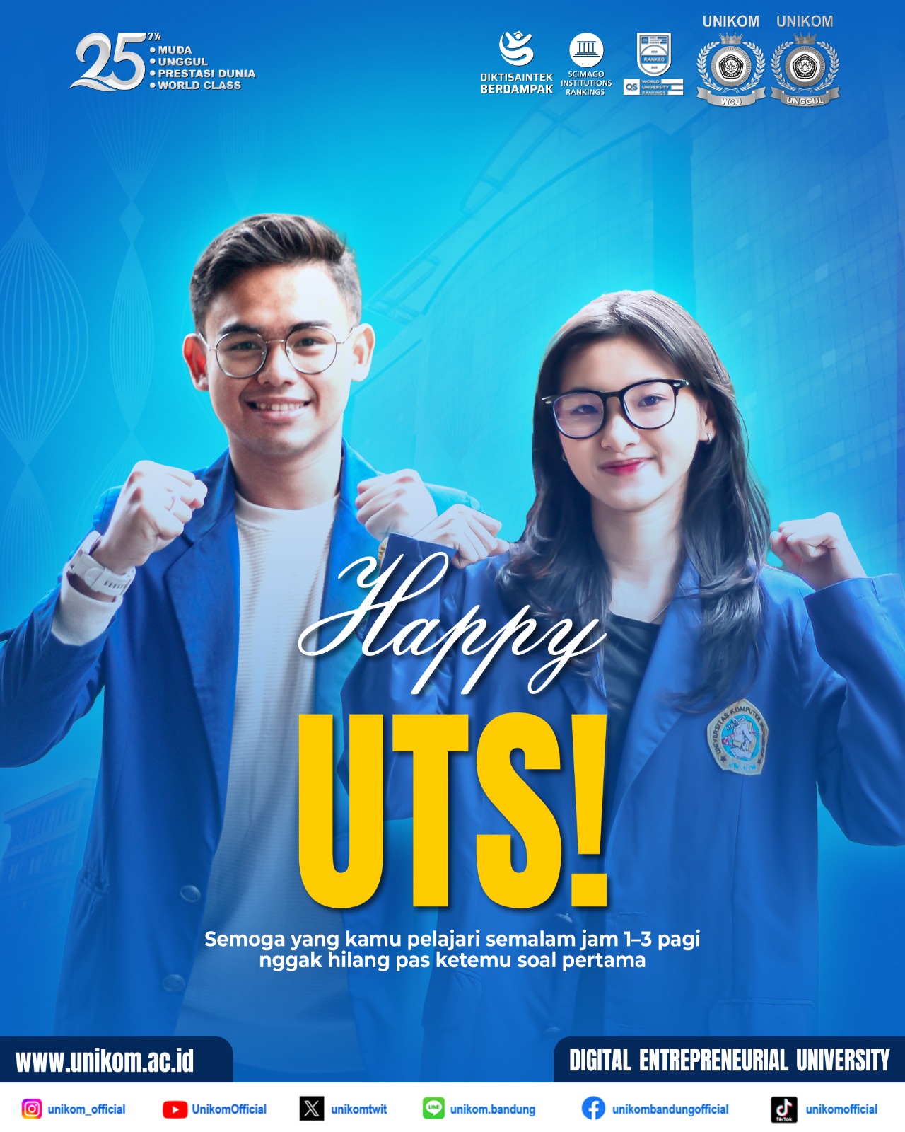 Selamat Menaklukkan UTS Semester Ganjil T.A 2025/2026