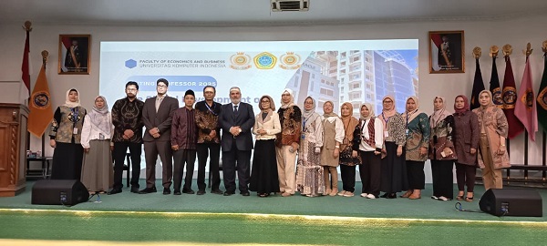 FEB UNIKOM Hadirkan Prof. Mustafa Dasuki Al Kesba dari Ain Shams University – Mesir pada Program Visiting Professor: “The Global Development of Islamic Economics”