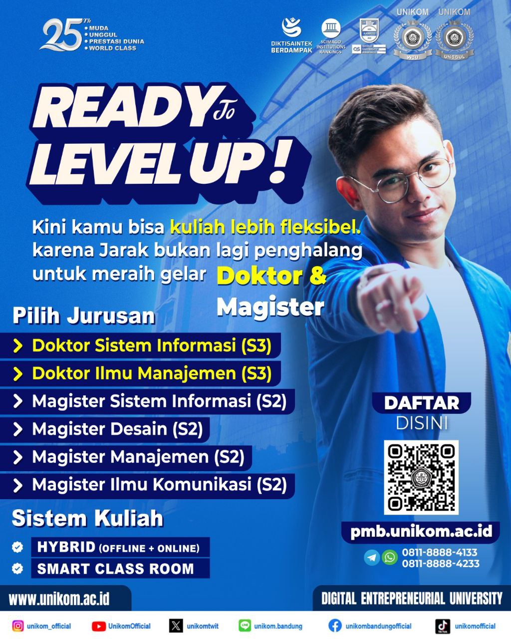 READY TO LEVEL UP? Saatnya lanjut kuliah tanpa hambatan!