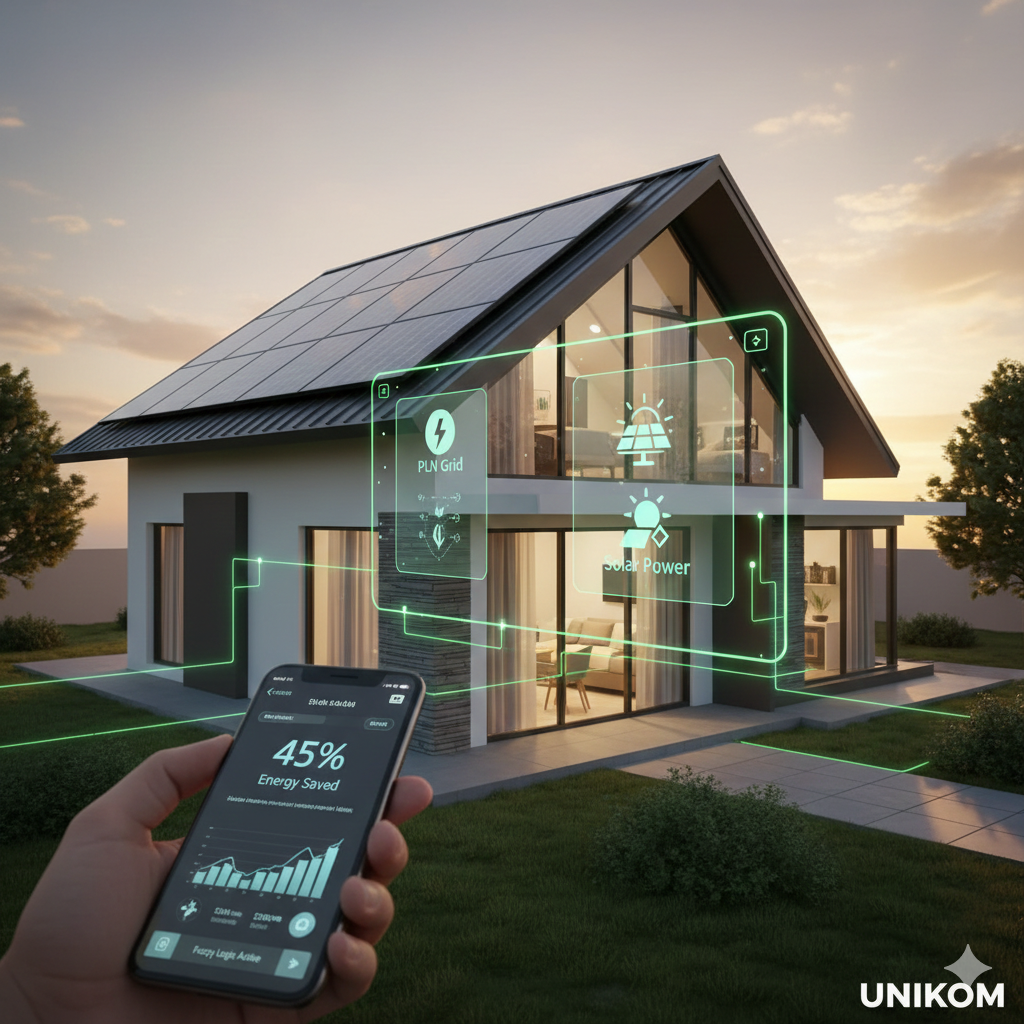 Arsitektur Rumah Cerdas untuk Konservasi Energi dan Pengelolaan Berbagai Sumber Energi