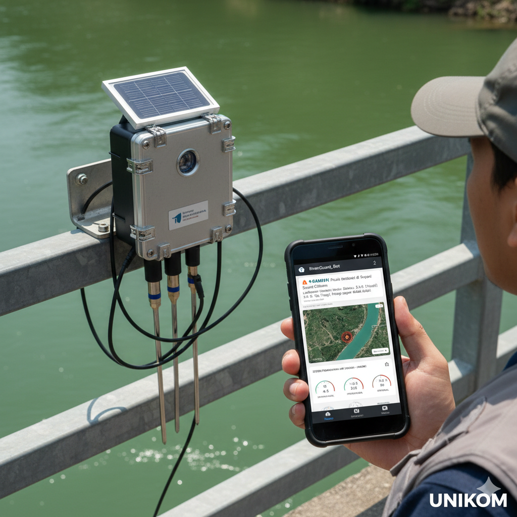 Sistem Pemantauan Air Sungai Menggunakan Internet Of Things untuk Menentukan Lokasi Pencemaran Sungai