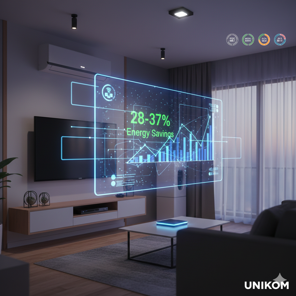 Sistem Cerdas Modular untuk Penghematan Energi Menggunakan Logika Fuzzy dan Jaringan Saraf Tiruan Berbasis Konsep Internet of Things