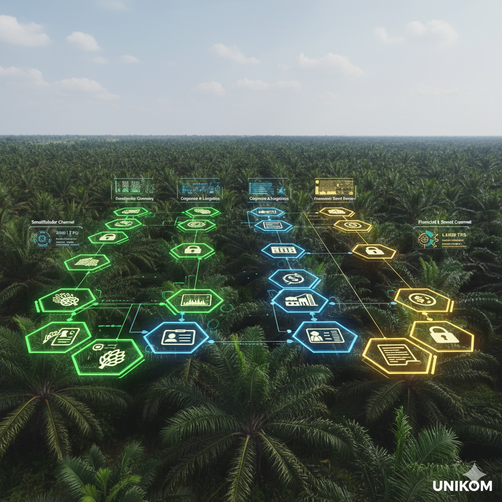 Peningkatan Keamanan dan Penilaian Kinerja dalam Rantai Pasokan Minyak Sawit Petani Kecil Berbasis Blockchain