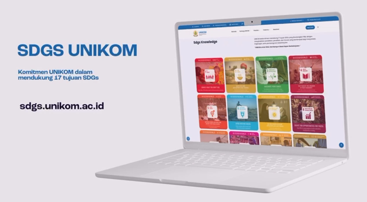Tegaskan Komitmen Global Menuju World Class University Unikom Resmi Luncurkan Website SDGs