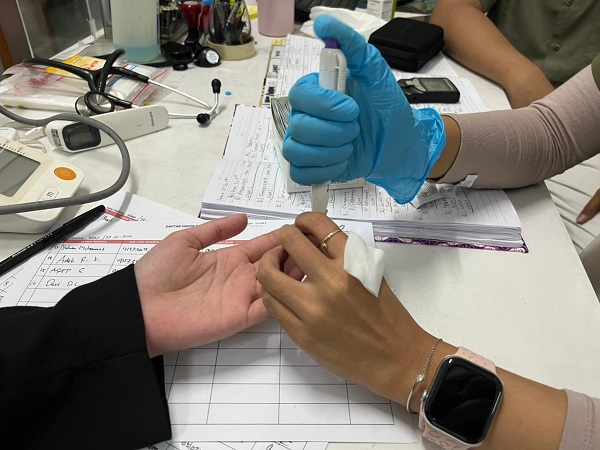 UNIKOM Medical Center Collaborates with Telkomedika to Hold Free Uric Acid Checkup