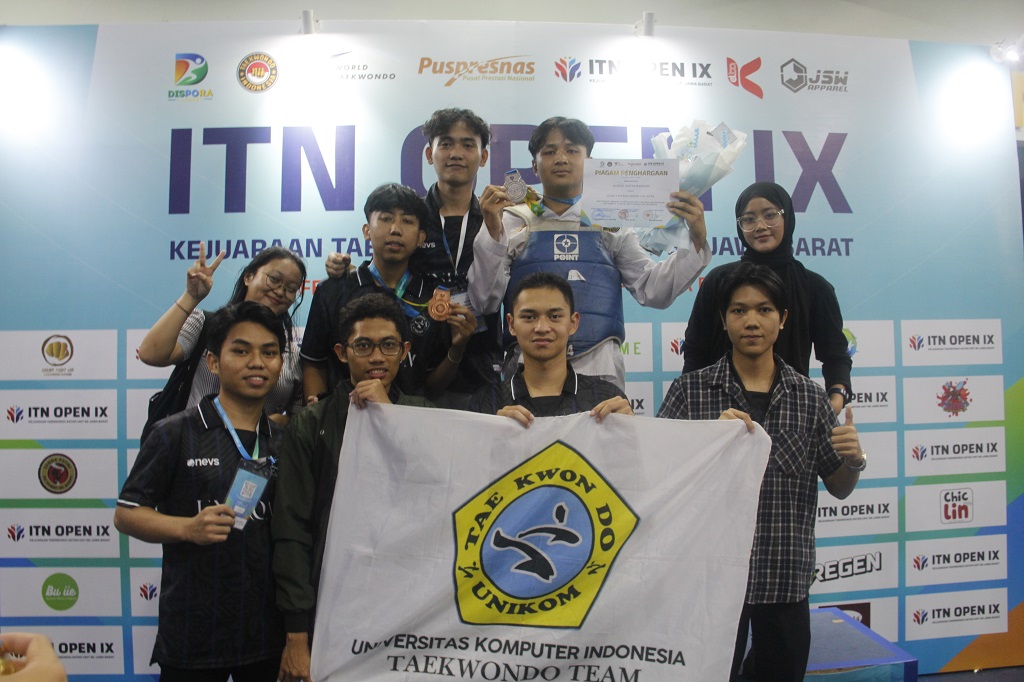 UKM Taekwondo UNIKOM Raih Tiga Medali di ITN Open IX 2026 Siap Bidik Level Nasional dan Internasional