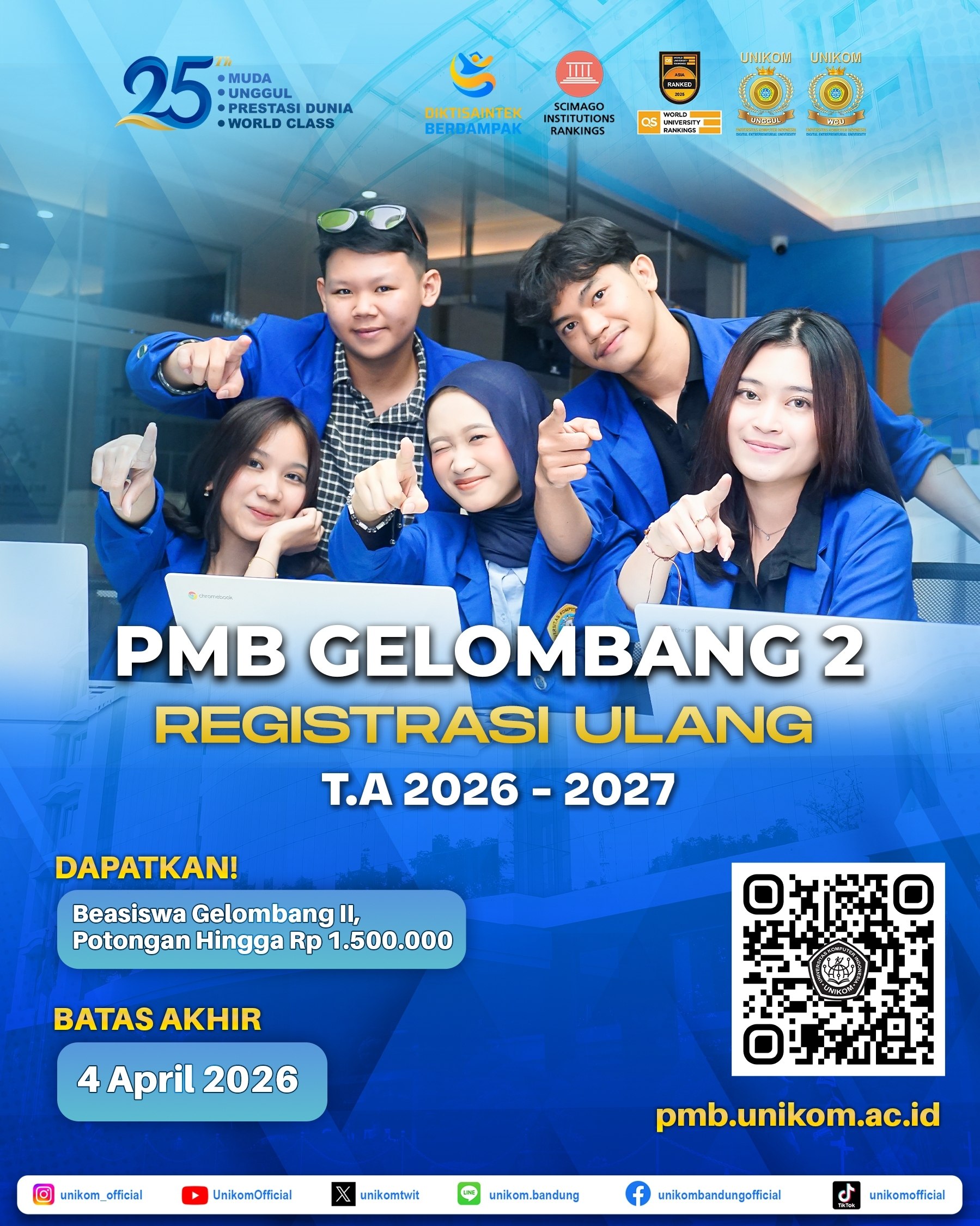Batas Akhir Registrasi Ulang Gelombang II