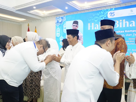 HARMONI UNIKOM DALAM HALAL BIHALAL IDUL FITRI 1447 H:                    SUCIKAN DIRI, SATUKAN LANGKAH MENUJU UNIVERSITAS                                       KELAS DUNIA YANG BERINTEGRITAS