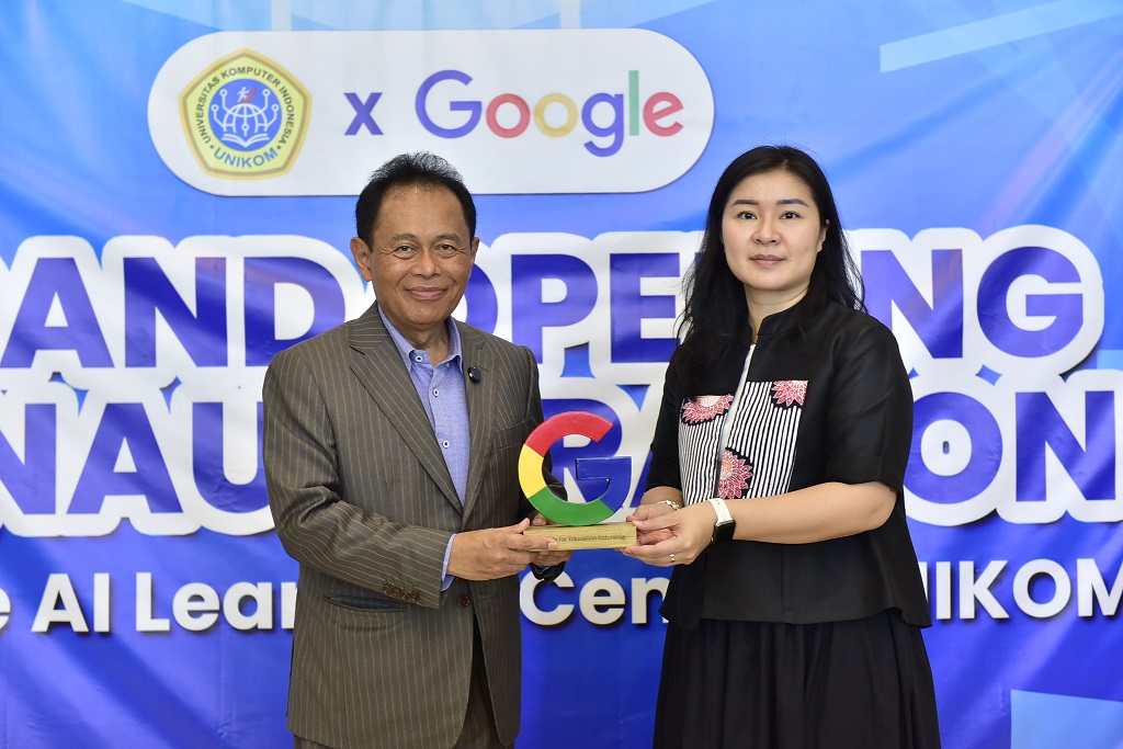  UNIKOM Resmi Hadirkan “UNIKOM X GOOGLE Learning Center” Pusat Inovasi Lab AI Perguruan Tinggi Pertama di Indonesia