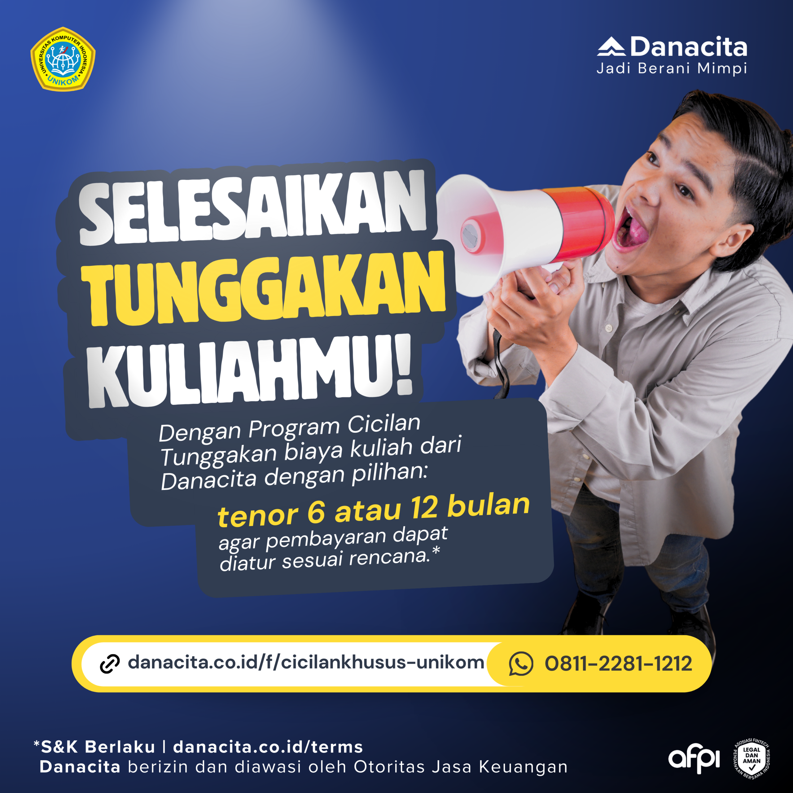 Selesaikan Tunggakan Kuliahmu dengan Cicilan Ringan!