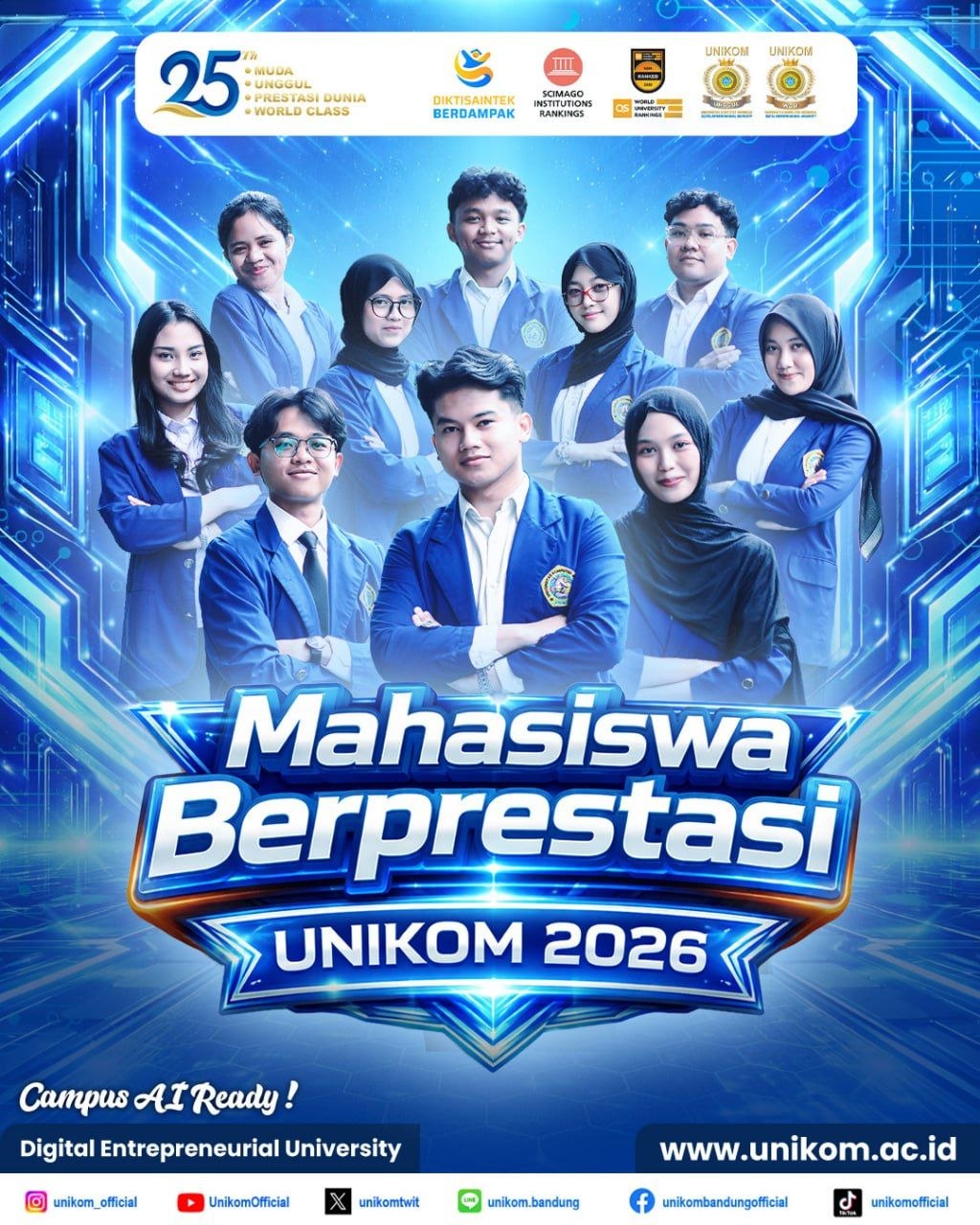 Selamat & Sukses! Inilah Para Pemenang dan Finalis PILMAPRES UNIKOM 2026