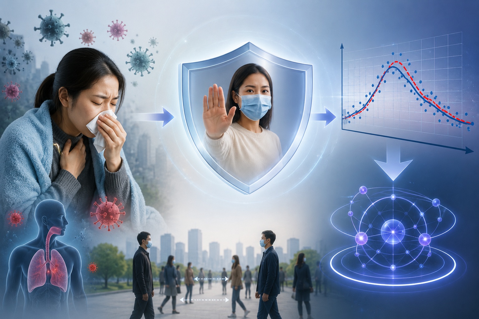 Modeling COVID-19 Prevention from Influenza Symptoms Using Kalman Filter Approach