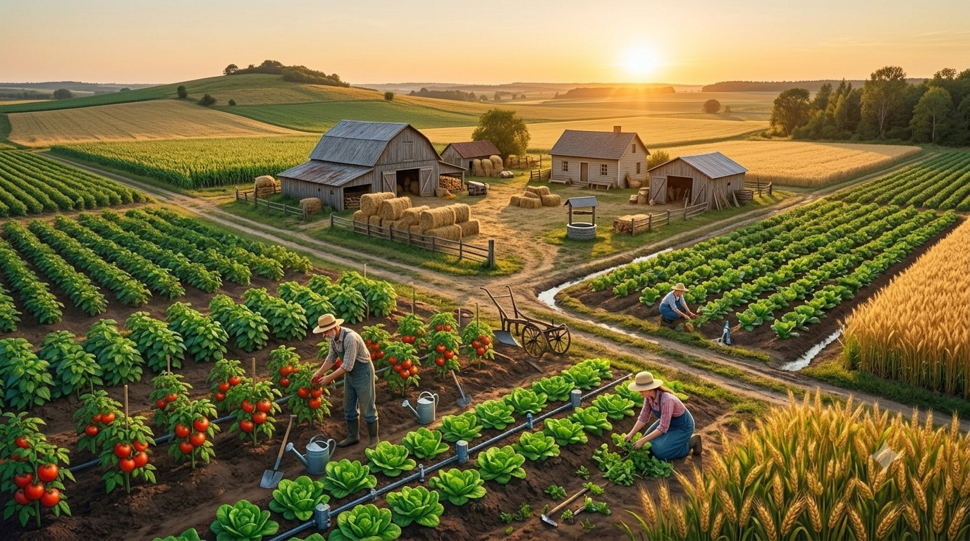 Development of Smart Environment Systems Model for the Optimization of Agriculture Products