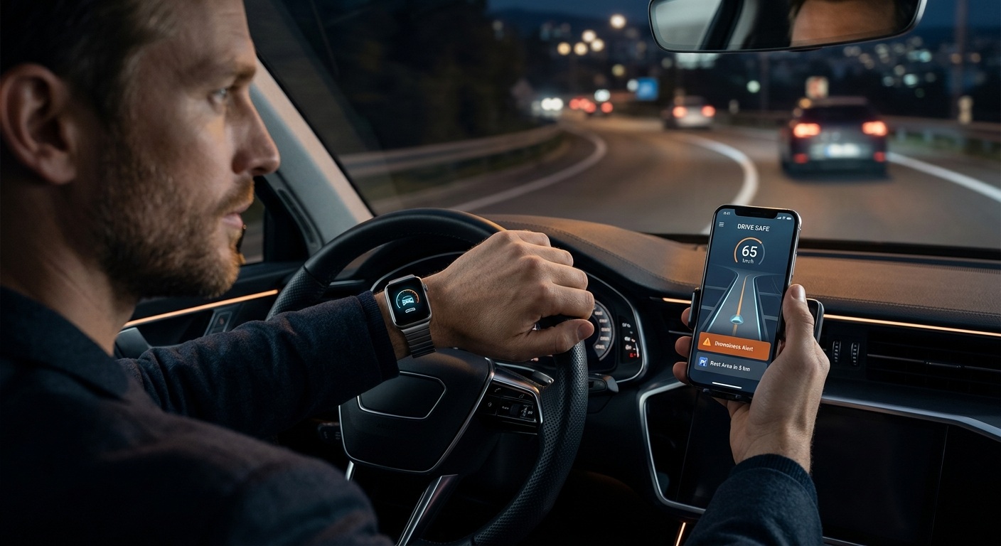 Aplikasi Keselamatan Berkendara Menggunakan Wearable Device dan Mobile Technology
