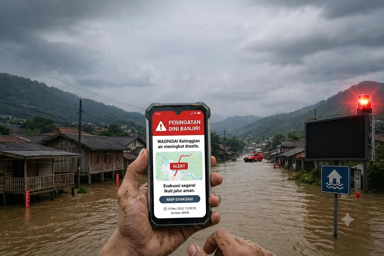 Sistem Pendukung Keputusan Banjir Menggunakan Fuzzy Mamdani untuk Sistem Peringatan Dini di Indonesia