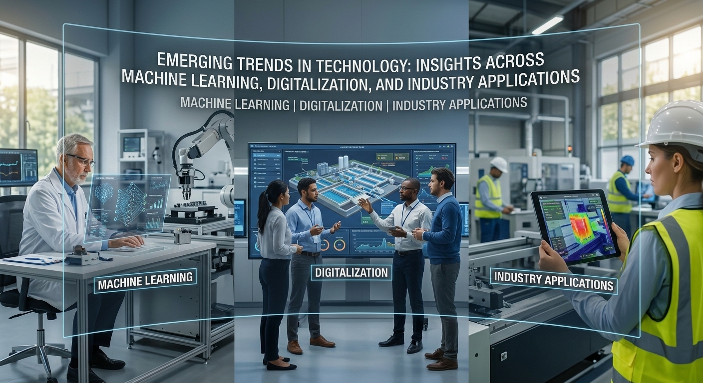 Emerging Trends in Technology: Insights Across Machine Learning, Digitalization, and Industry Applications
