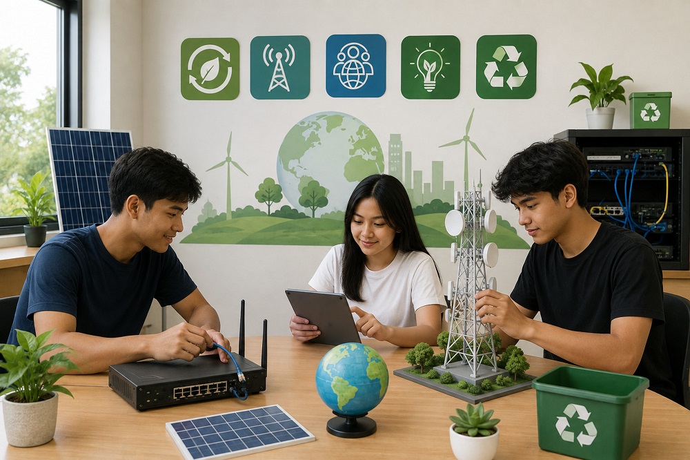 Integration of Sustainable Development Competency Points into the Telecommunication System Subjects at Vocational High School