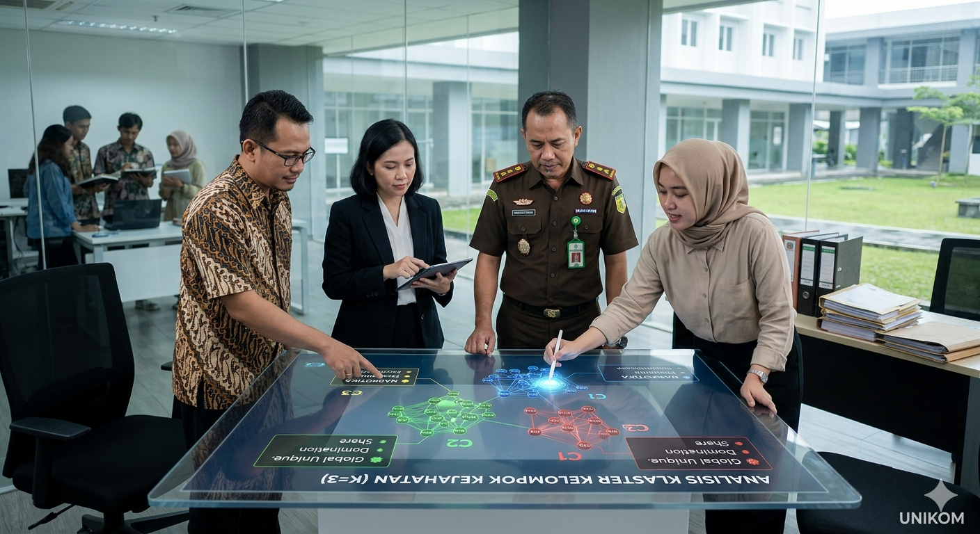 K-Means Clustering untuk Analisis Klaster Kejahatan di Kejaksaan Negeri Indramayu