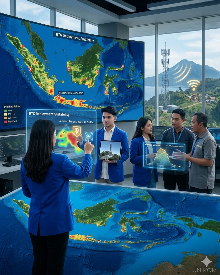 Kerangka Kerja Intelijen Geospasial untuk Perencanaan Infrastruktur BTS Menuju Target Akses Internet Universal di Indonesia