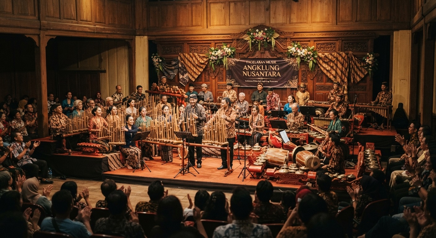 Perancangan Sistem Penilaian Musik Angklung Berbasis Pelatihan Jarak Jauh