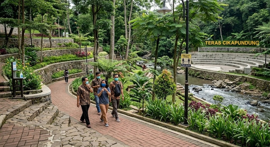 Preferensi Elemen Lanskap di Taman Teras Cikapundung pada Masa Pandemi COVID-19