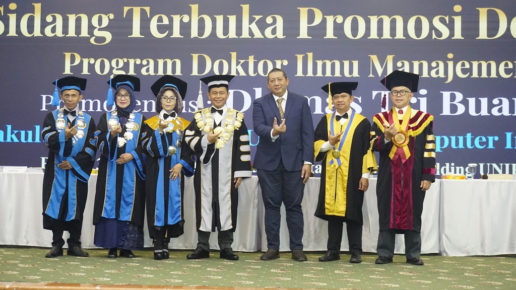 Prodi Doktor Ilmu Manajemen Fakultas Pascasarjana UNIKOM Lahirkan Doktor Kedua di Bidang Manajemen Digital