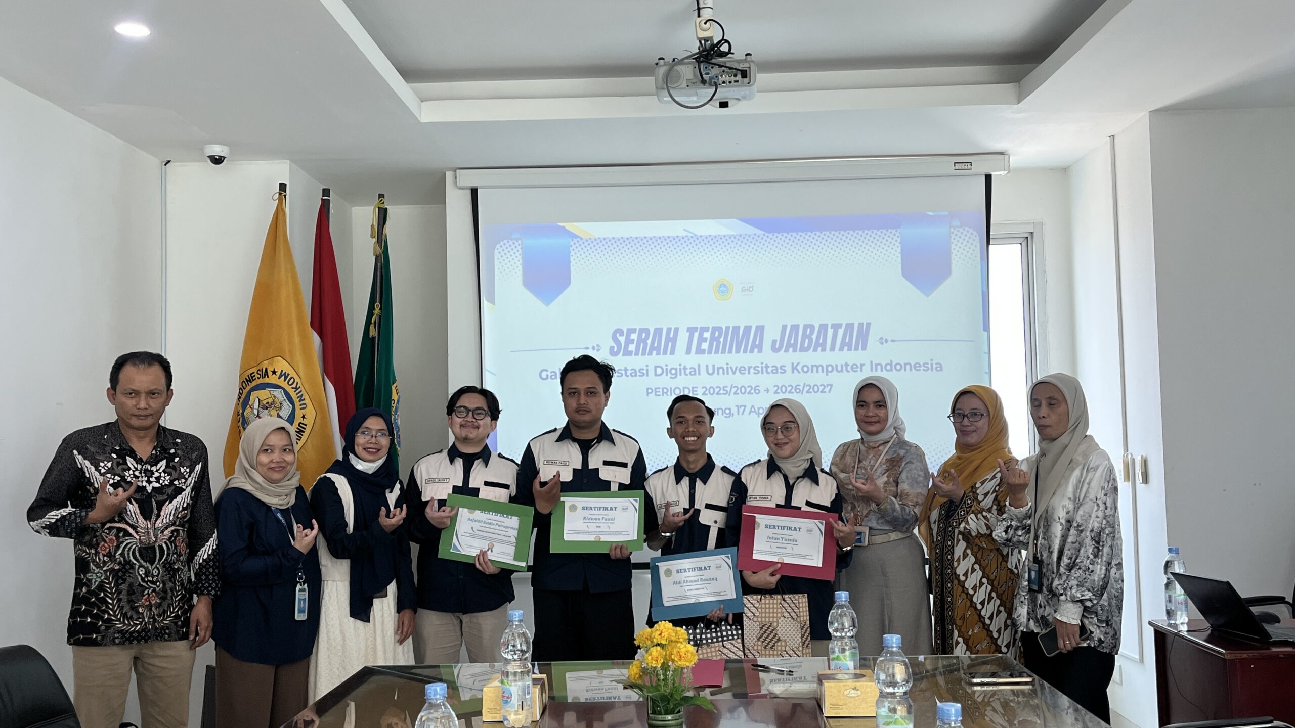 Estafet Kepemimpinan Galeri Investasi Digital FEB UNIKOM Siap Hadirkan Inovasi Literasi Keuangan