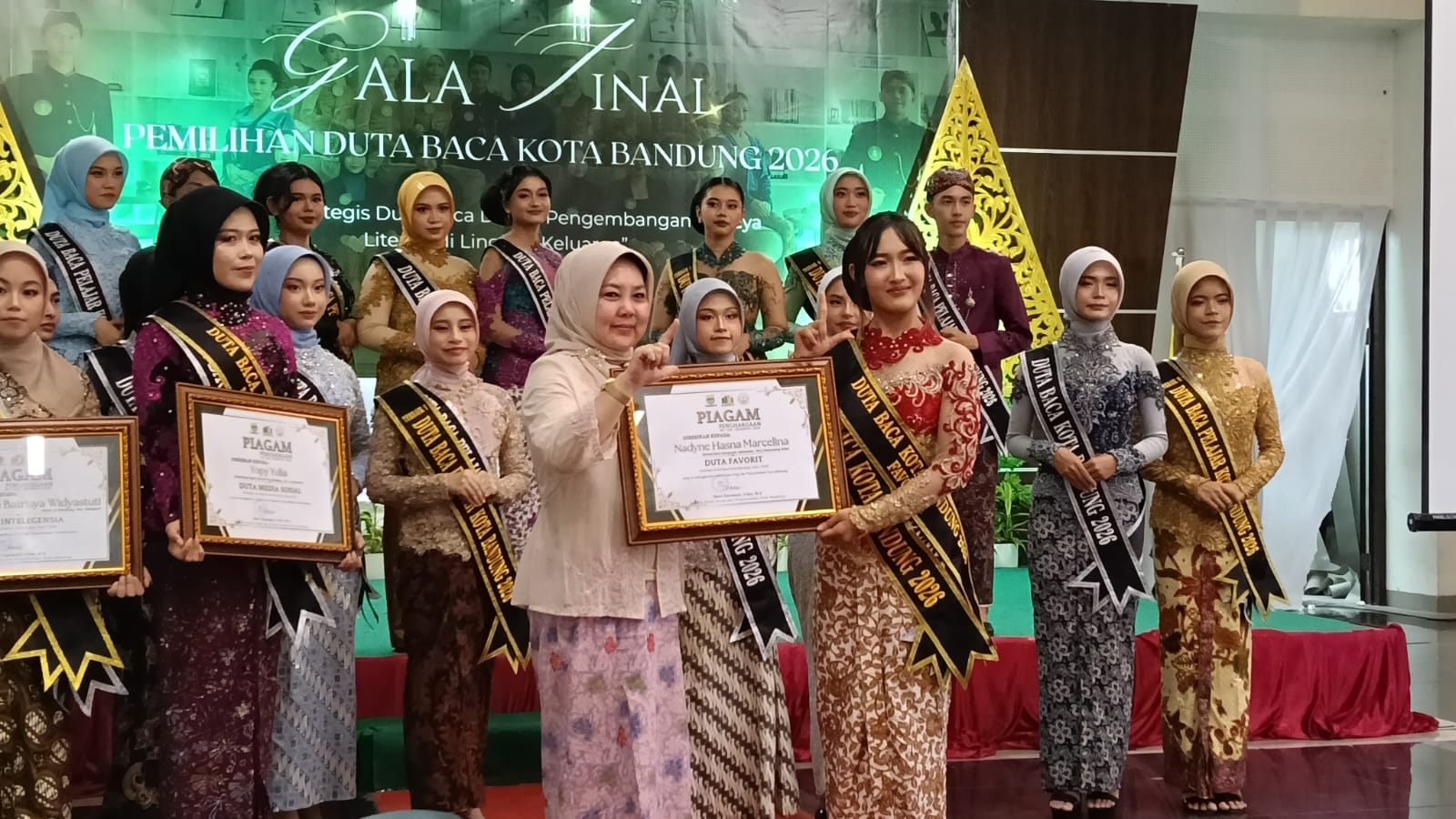 Mahasiswa UNIKOM Raih Dua Penghargaan Dalam Ajang Duta Baca Kota Bandung 2026