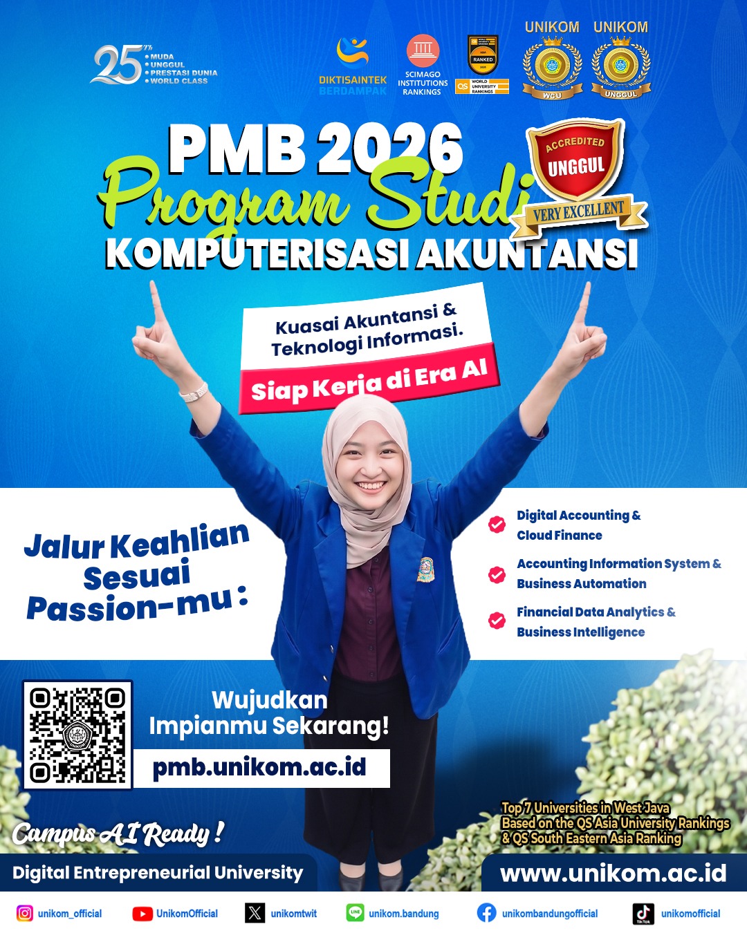 Kuasai Masa Depan: Gabung D3 Komputerisasi Akuntansi UNIKOM!