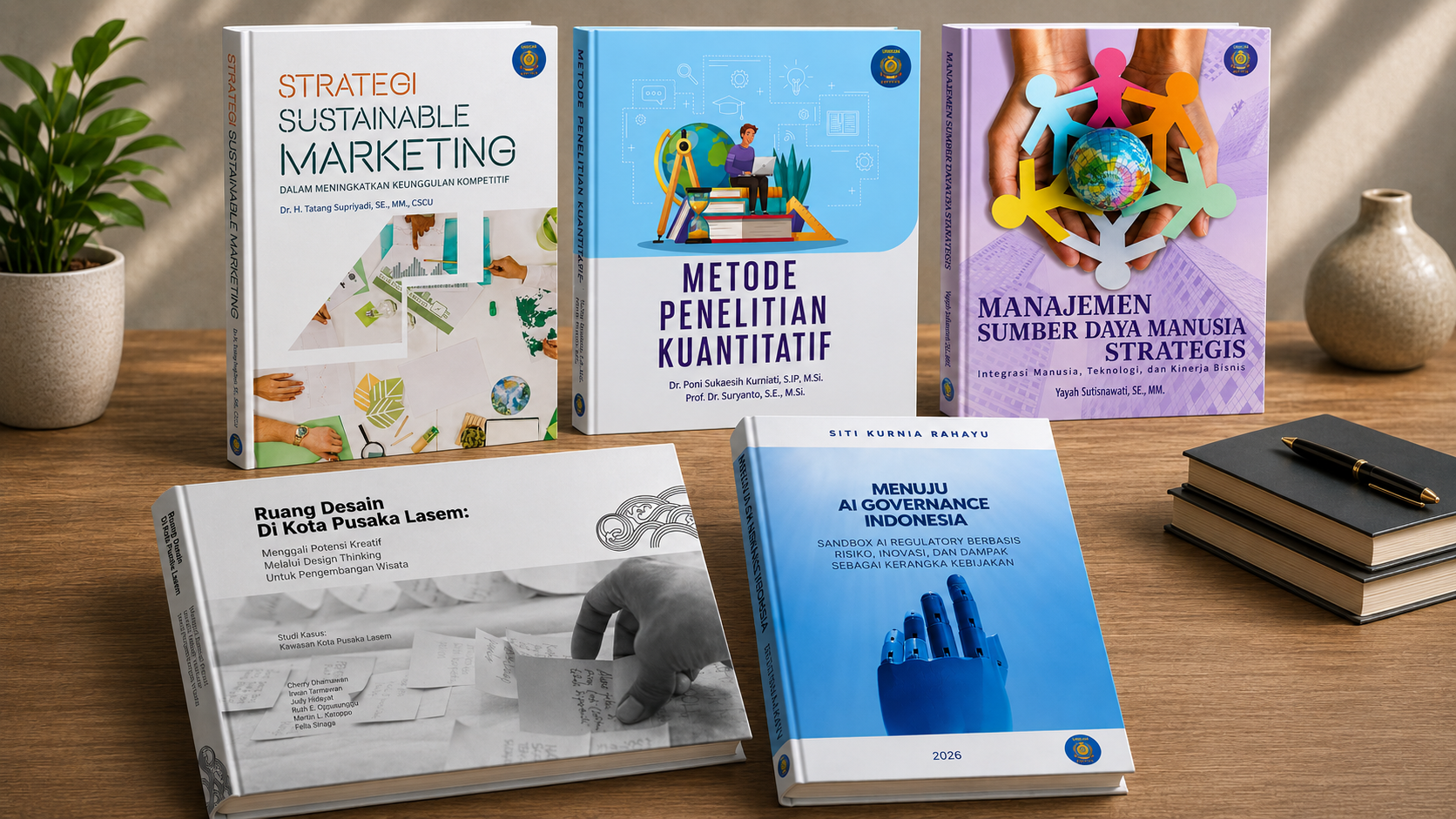 UNIKOM Press Terbitkan Lima Buku Akademik BER-ISBN: Perkuat Kontribusi Dosen Dalam Pengembangan Ilmu Pengetahuan