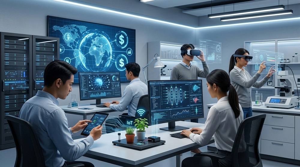 Aplikasi Baru IoT, Pembelajaran Mesin, Realitas Virtual, Realitas Tertambah, dan Kecerdasan Buatan dalam Sistem Pemantauan: Tinjauan dan Analisis Komprehensif