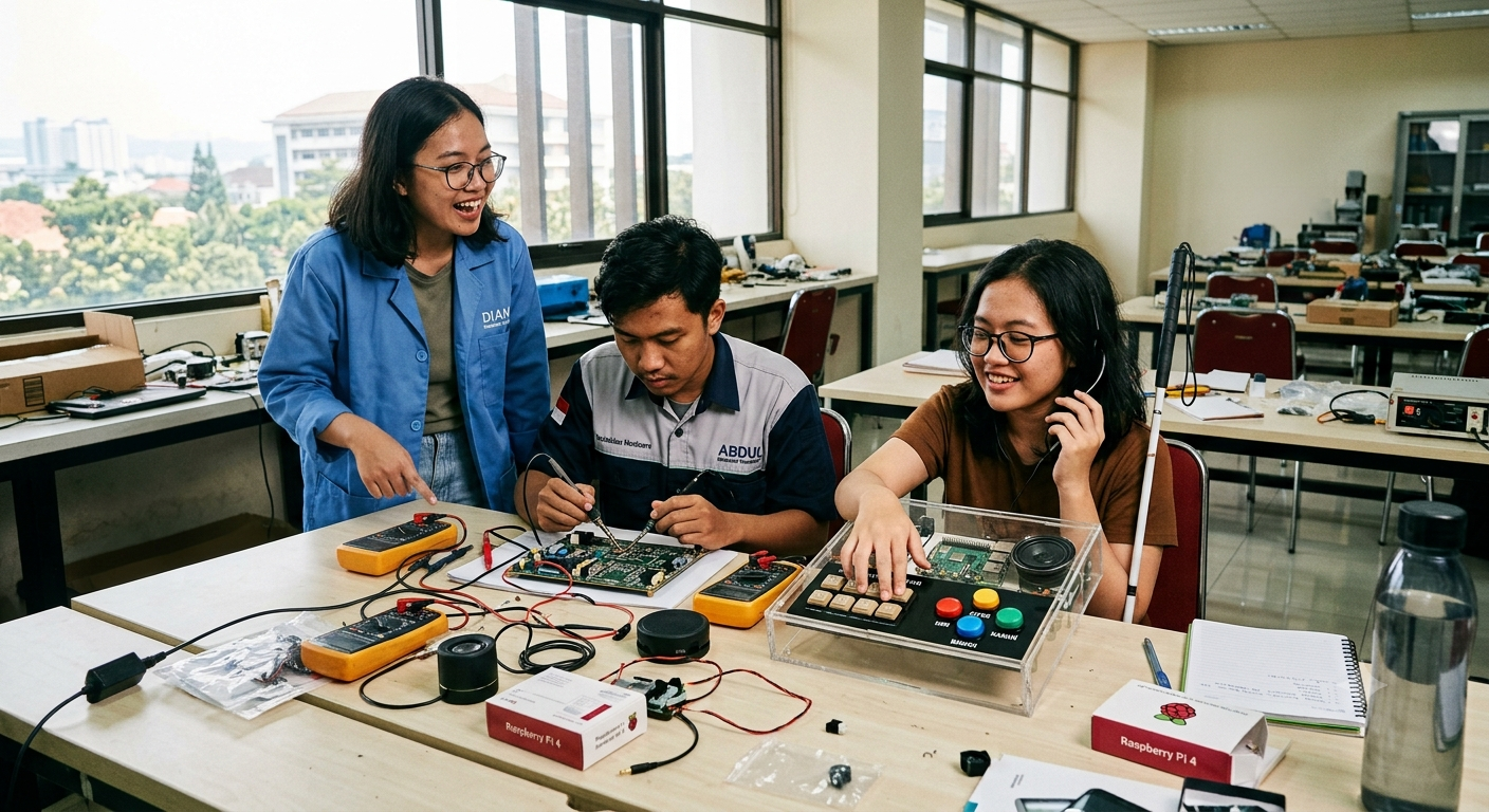 Desain dan Implementasi Perangkat Ujian Elektronik untuk Meningkatkan Kenyamanan Siswa Tunanetra