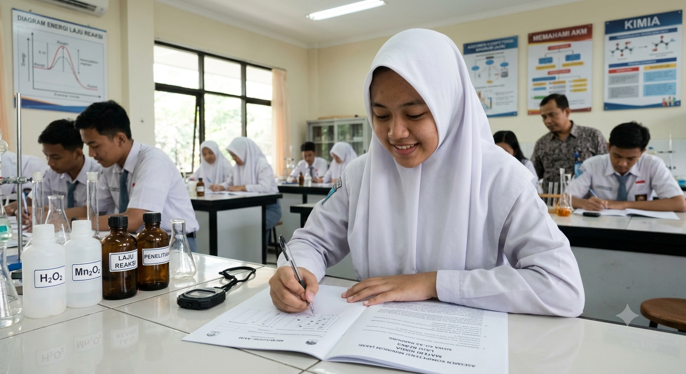Pengembangan Asesmen Kompetensi Minimum (AKM) pada Materi Kimia