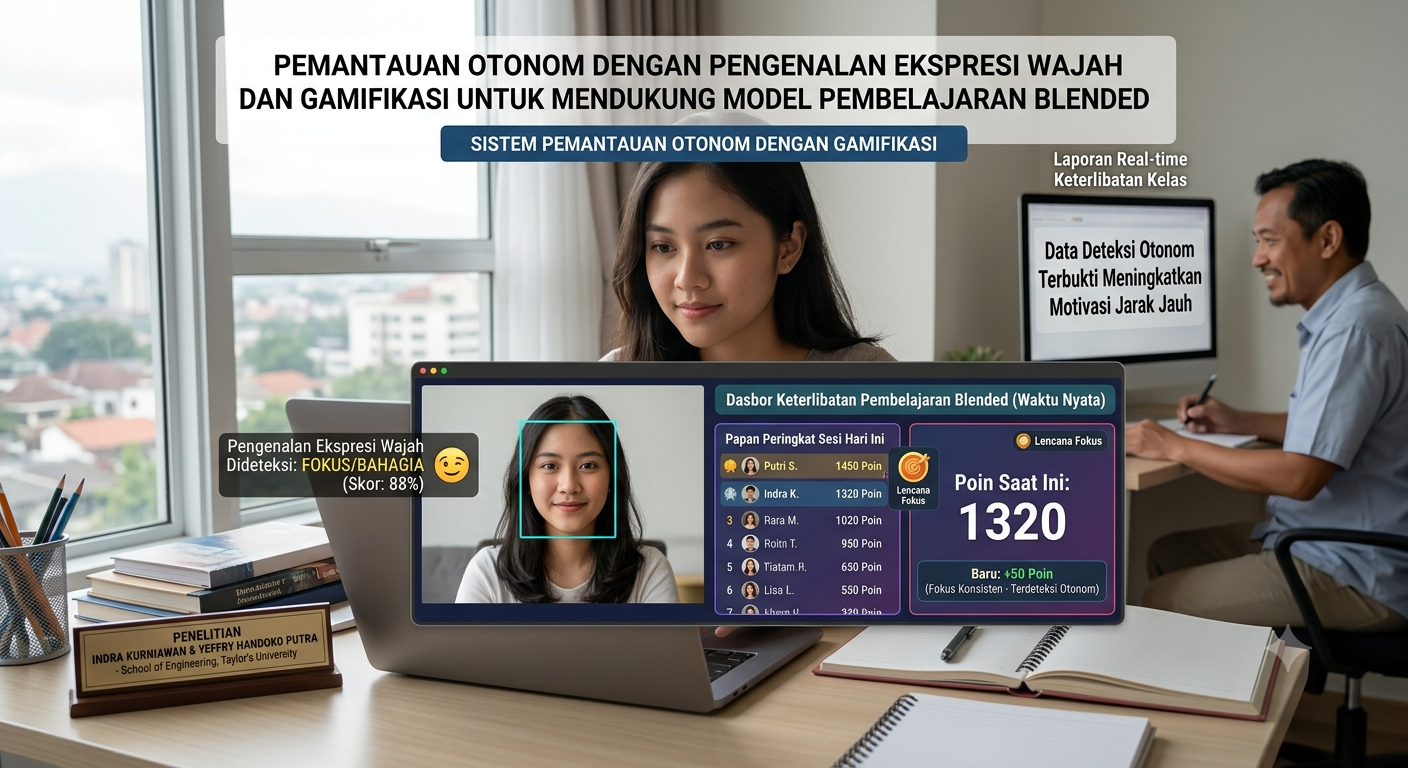 Pemantauan Otonom dengan Pengenalan Ekspresi Wajah