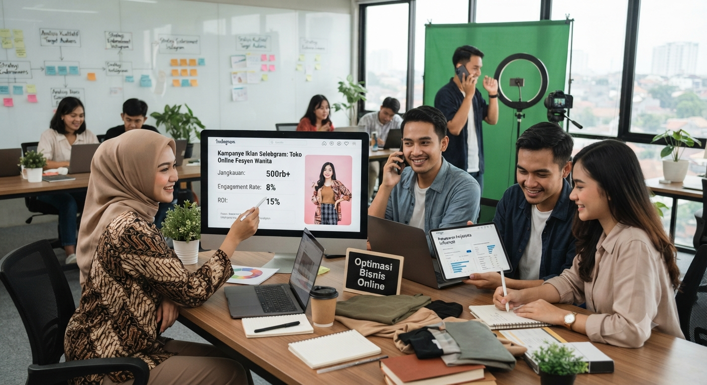 Iklan Teknologi Informasi untuk Toko Online