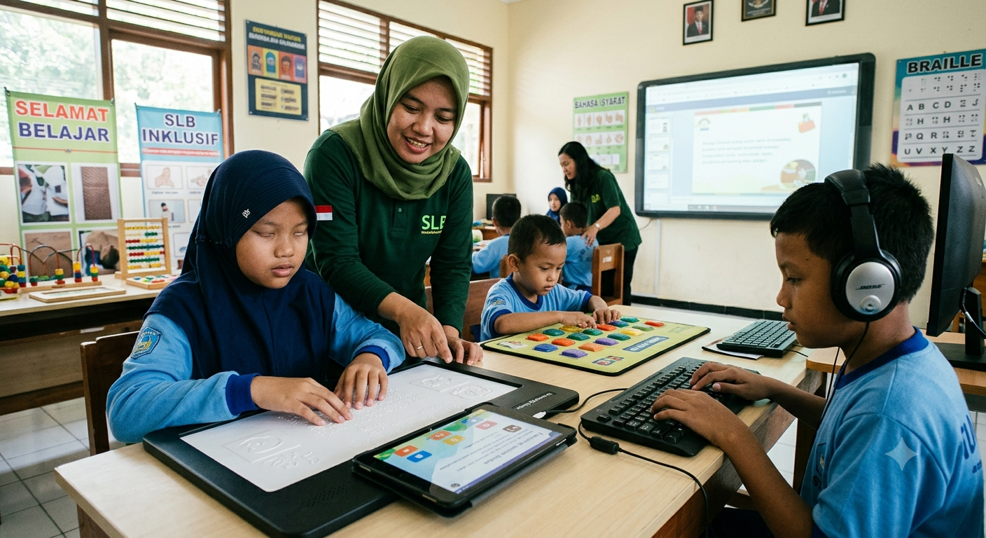 Desain Media Pembelajaran Interaktif untuk Pelafalan Karakter dan Kata Bahasa Inggris bagi Anak Tunanetra