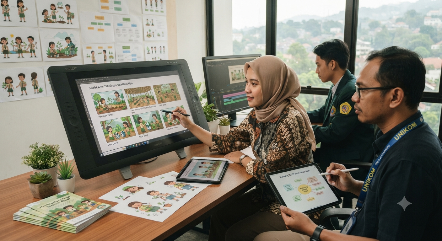 Perancangan Video Animasi sebagai Media Promosi Sekolah Alam