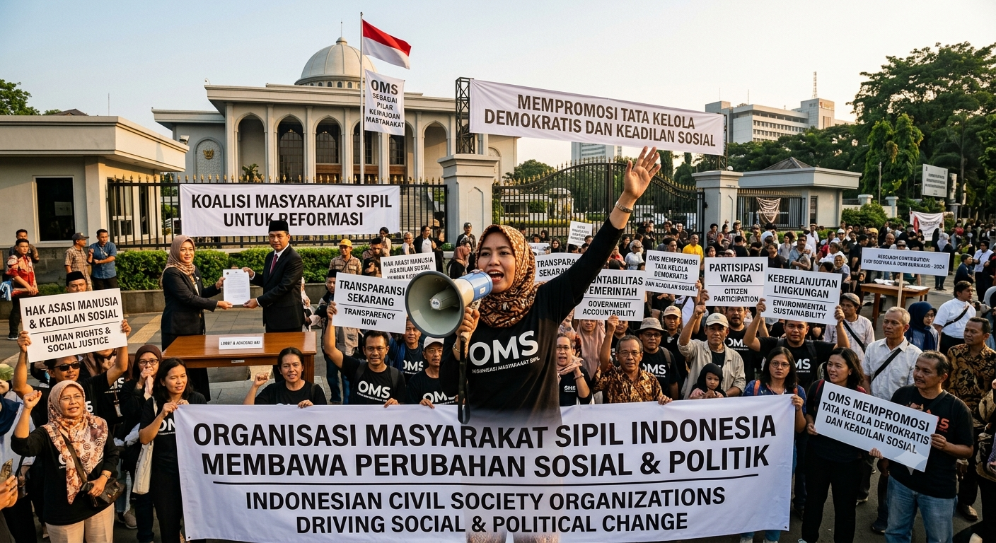 Peran Organisasi Masyarakat Sipil dalam Mendorong Perubahan Sosial dan Politik di Indonesia