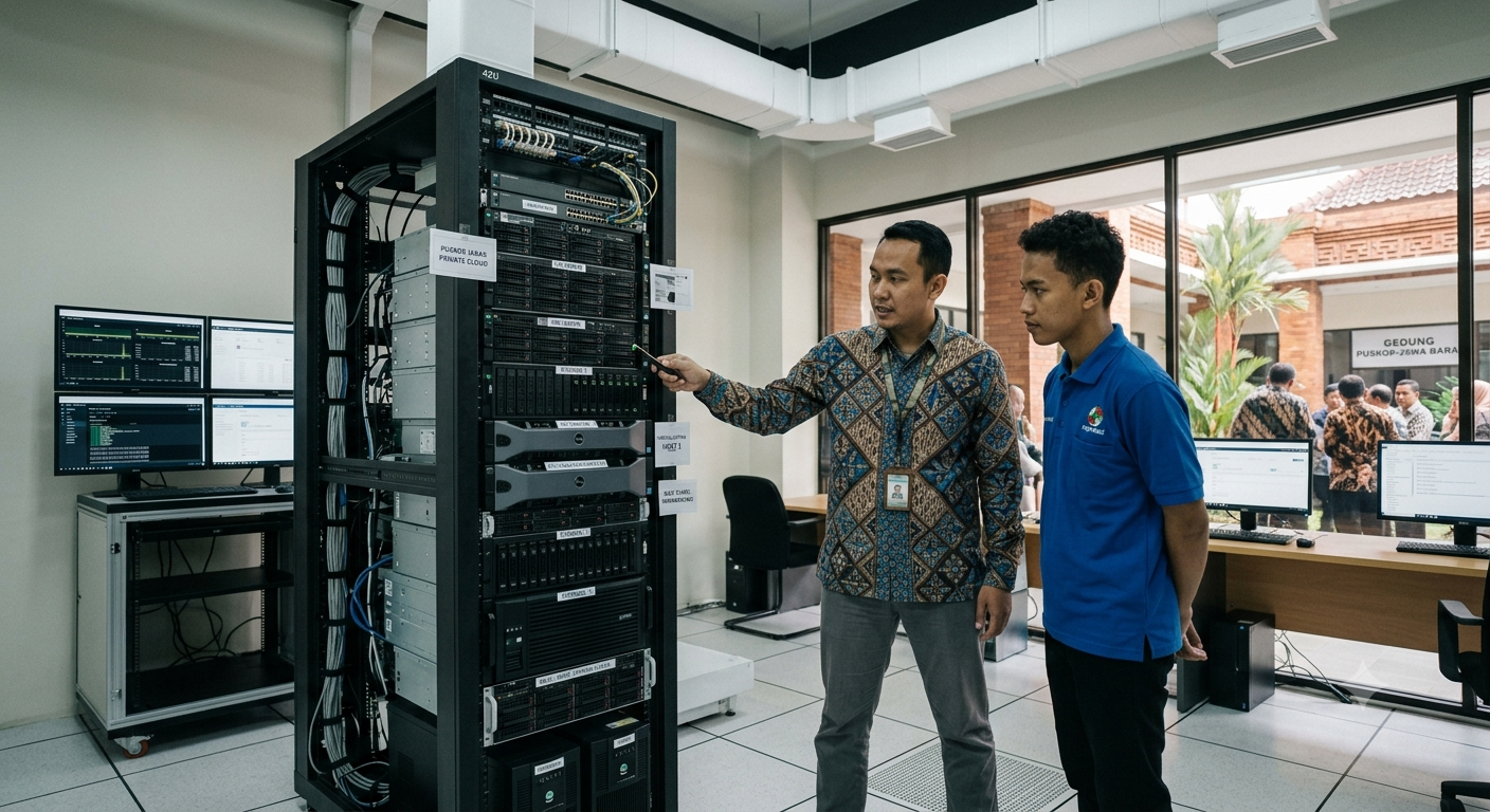 Pengembangan Private Cloud di Pusat Pendidikan dan Pelatihan Koperasi dan Kewirausahaan Jawa Barat