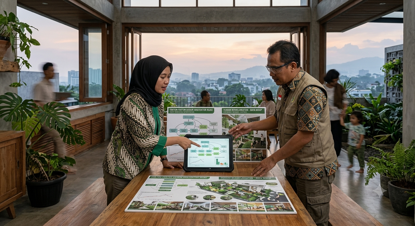Faktor-Faktor Desain Arsitektur Hijau untuk Lingkungan dan Gaya Hidup Hunian