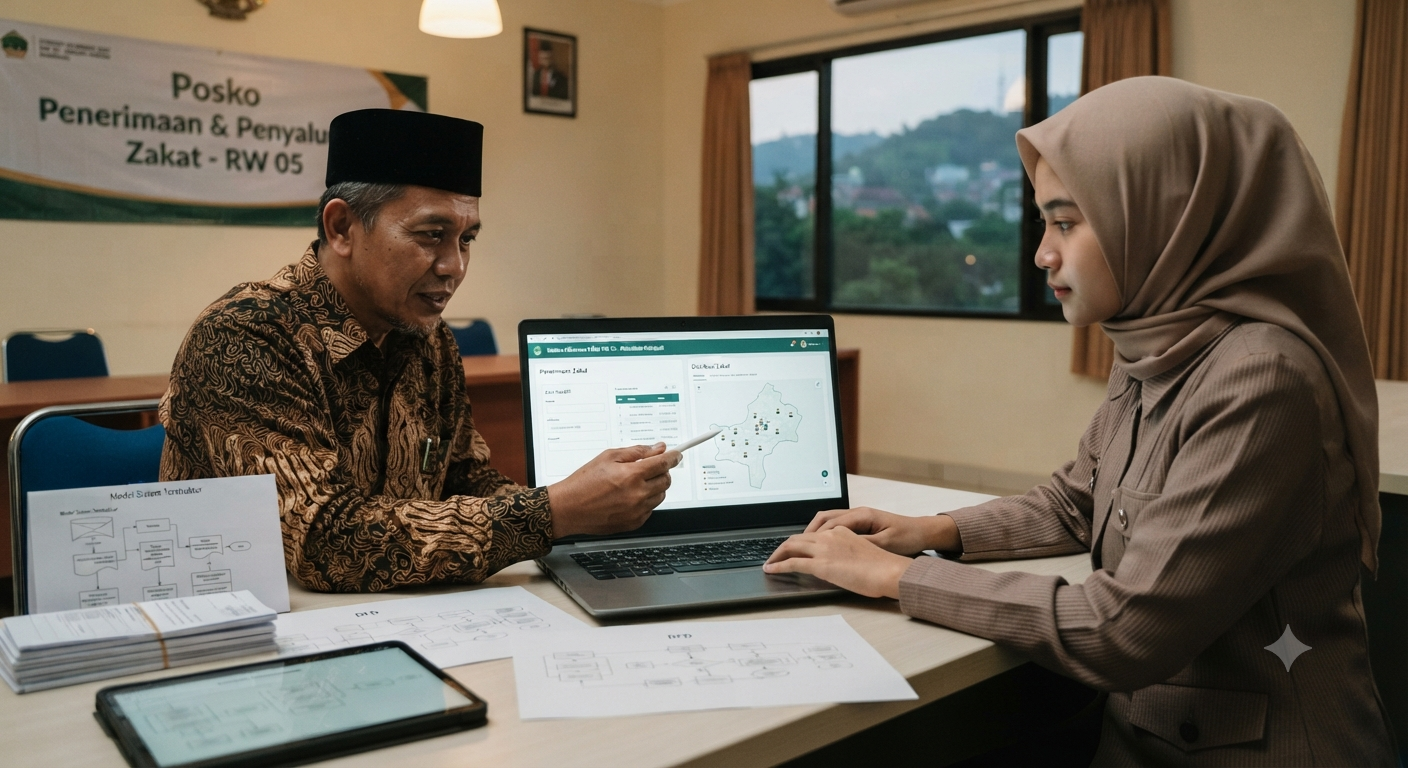 Model Sistem Informasi Penerimaan dan Distribusi Dana Zakat