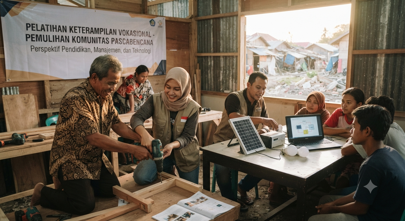 Vocational Skills Training as a Requirement for Survival in Disaster Affected Communities: an Educational, Managerial and Technological Perspective