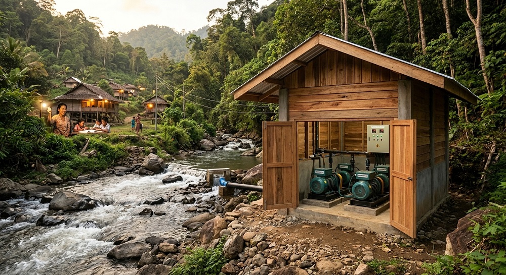 Implementasi Pembangkit Listrik Mikrohidro di Daerah Terpencil dan Belum Berkembang