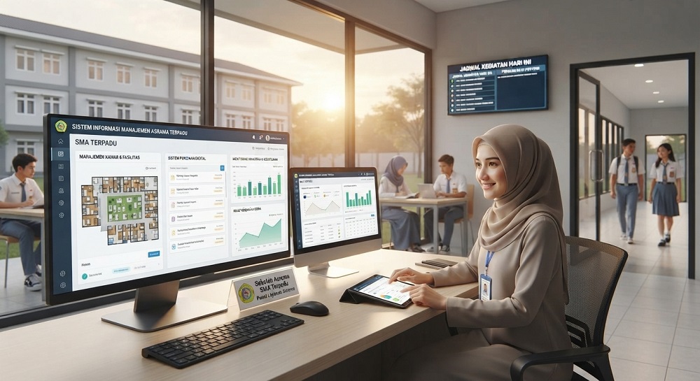Inovasi Pengembangan Sistem Informasi Asrama Berbasis Web di Sekolah Asrama SMA Terpadu Krida Nusantara