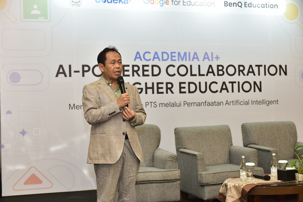 Kolaborasi APTISI Jabar Bersama Google, Percepat Integrasi Artificial Intelligence Melalui Workshop Academia AI+