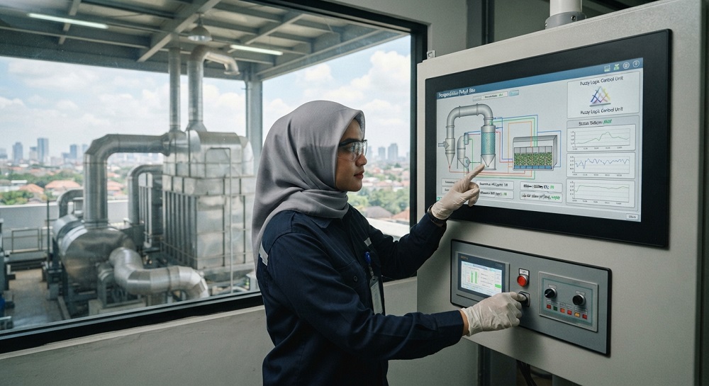 Pengendalian Polusi Bau Menggunakan Pengontrol Logika Fuzzy Tipe-2